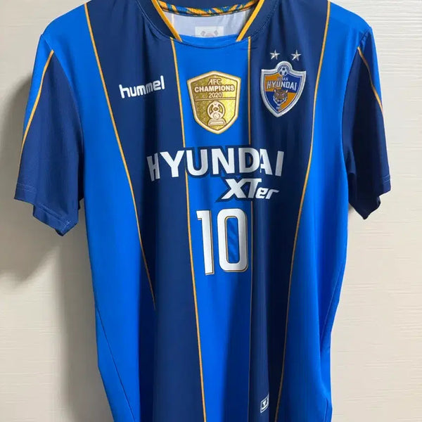 [BUNJANG] Ulsan Hyundai FC Yoon Bit-garam Autographed Home Jersey / 울산현대 울산HD acl 홈 윤빛가람 친필싸인 홈 유니폼