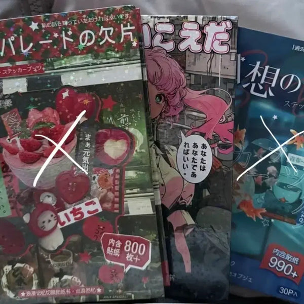 [BUNJANG] Y2K Diary Decorating Sticker Set / y2k 다꾸 다이어리 꾸미기 스티커북 스티커