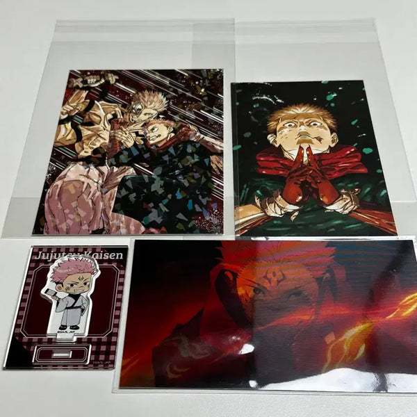 [BUNJANG] Jujutsu Kaisen Sukuna Acrylic Stand and Photocard Set / 주술회전 스쿠나 굿즈
