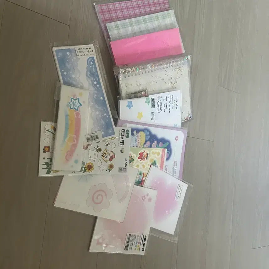 [BUNJANG] Something Beloved Blank Book A5 Diary Set with Inserts & Notepads / 다이어리 다꾸 다꾸용품 다꾸처분 썸띵비러브드 훈찌