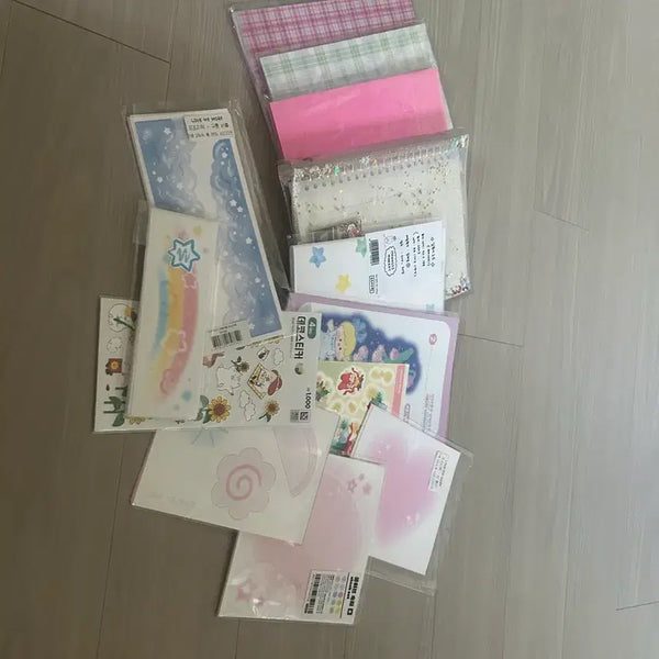 [BUNJANG] Something Beloved Blank Book A5 Diary Set with Inserts & Notepads / 다이어리 다꾸 다꾸용품 다꾸처분 썸띵비러브드 훈찌