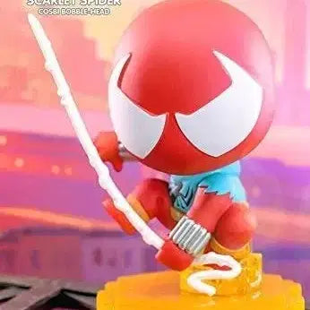 [BUNJANG] Hot Toys Cosbaby Scarlet Spider Spider-Man: Across the Spider-Verse Figure / 핫토이 코스베이비 스파이더맨: 어크로스 더 스파이더버스 스칼렛 스파이더