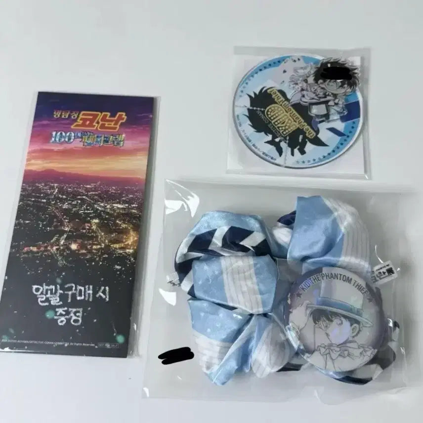 [BUNJANG] Detective Conan Kaito Kid Shushu Acrylic Coaster Goods Bundle Set / 제시 가능 일괄 가) 명탐정 코난 코난전괴도키드 슈슈 컵받침 아크릴 굿즈