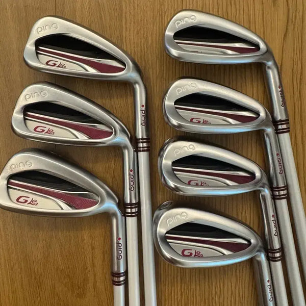[BUNJANG] PING GLE2 Women's Iron Set (7-Piece, 6-W, U, S) L-Flex Shaft / 삼양 정품 핑 GLE2 여성용 아이언 세트 7개(6-W.U.S) L플렉스