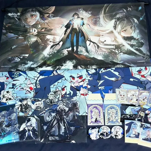 [BUNJANG] Arknights Specter / Skadi / Gladiia / Ulpianus Merchandise Bundle Set / 명일방주 스펙터/스카디/글래디아 어비셜 굿즈 일괄