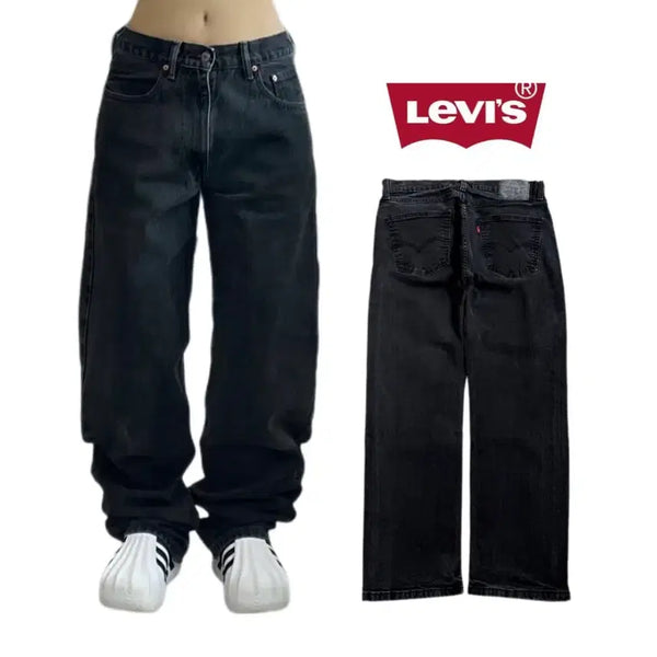 [BUNJANG] Levi's 505 Black Denim Pants / 리바이스 505 흑청 데님팬츠