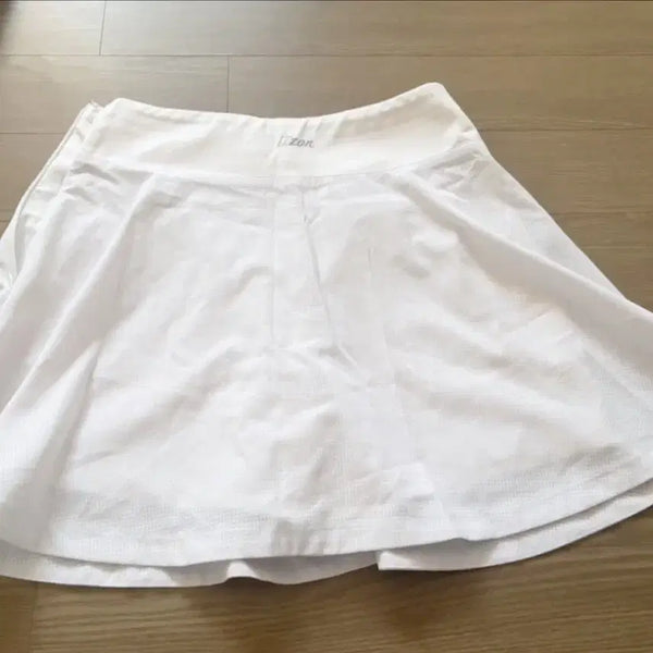 [BUNJANG] Itzone White Tennis Skirt M/L (55-66) / 새상품)잇존 화이트 테니스 스커트 ml 55-66