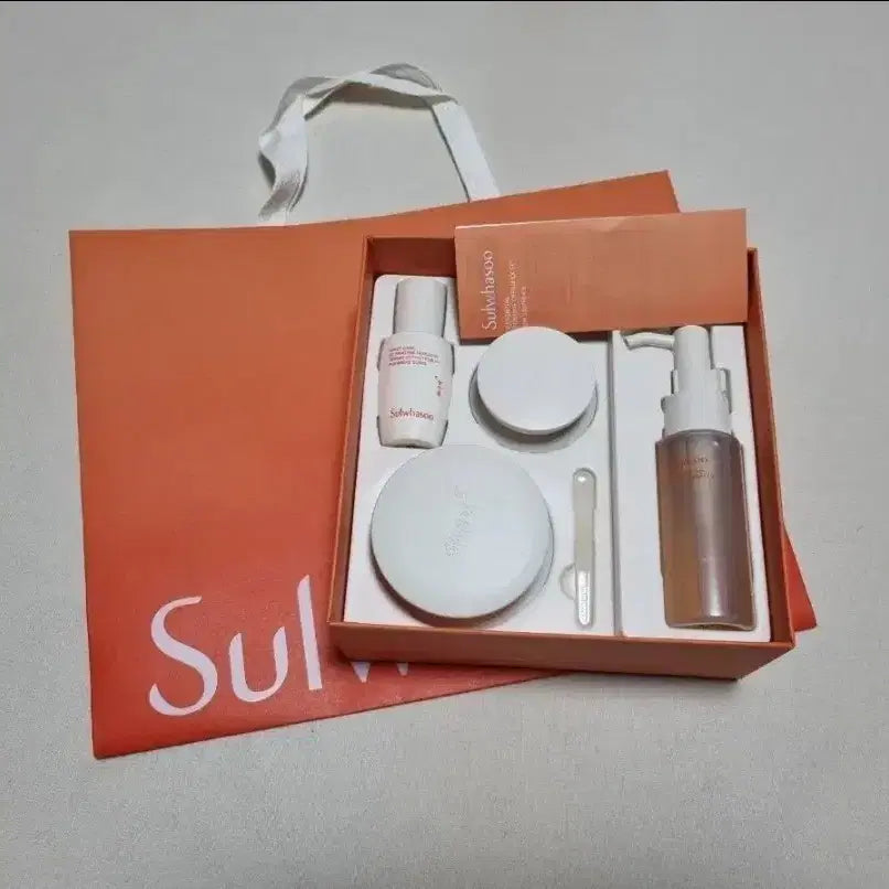 [BUNJANG] Sulwhasoo Essential Firming Cream Set / 쇼핑백 동봉) 설화수 탄력크림 75ml 단품세트 선물세트