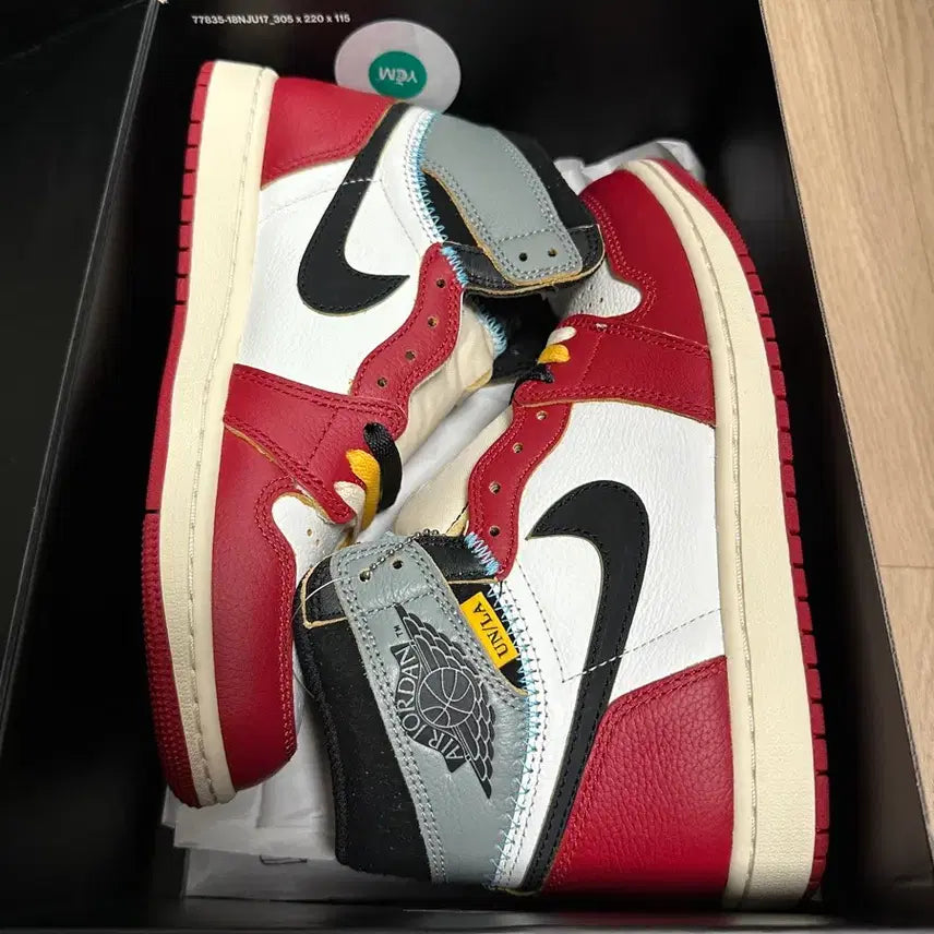 [BUNJANG] Air Jordan 1 Retro High OG Union Chicago Shadow / (250)조던 1 x 유니온 레트로 하이 OG 시카고 쉐도우