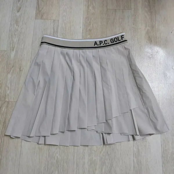 [BUNJANG] A.P.C. Golf Women's Pleated Skirt Beige Size S / apc  치마  s사이즈