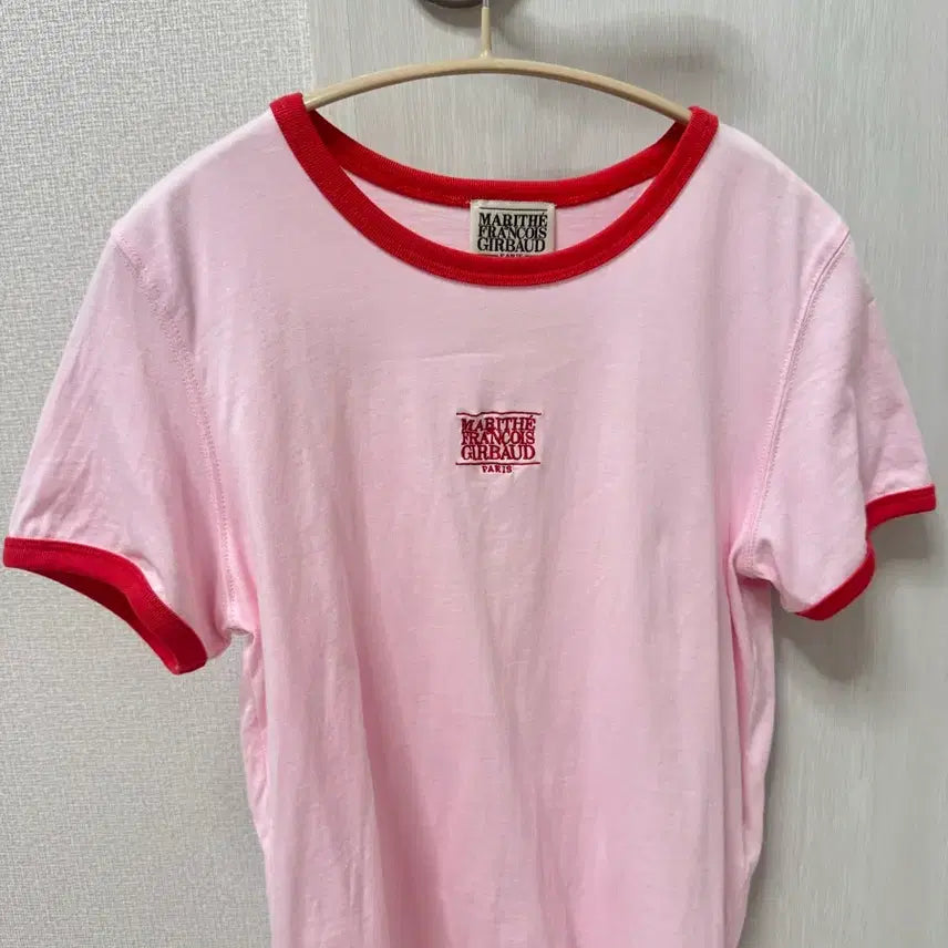 [BUNJANG] Marithe Francois Girbaud Pink T-Shirt (Size S) / (새상품)마리떼프랑소와저버 티셔츠(s)/무신사구매