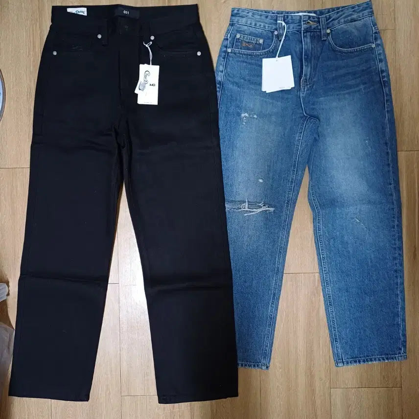 [BUNJANG] PLACC Men's Denim Jeans Bundle Set (2 Pairs) / [플랙] "새상품" 남성 데님 바지 1+1
