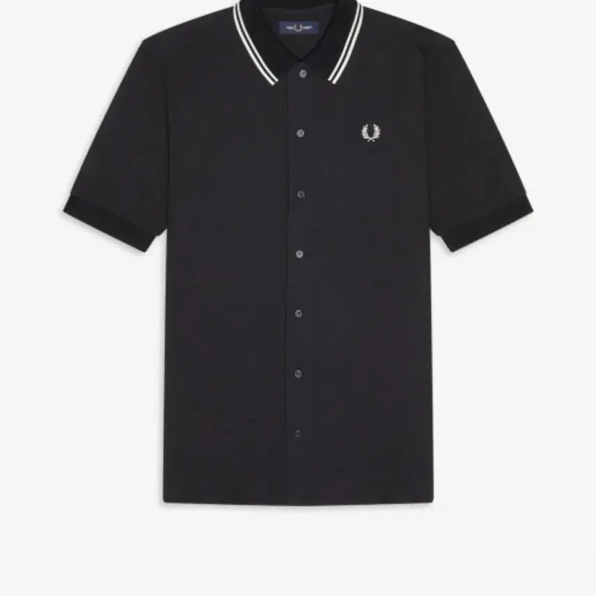[BUNJANG] Fred Perry Short Sleeve Shirt / 프레드페리 반팔 셔츠