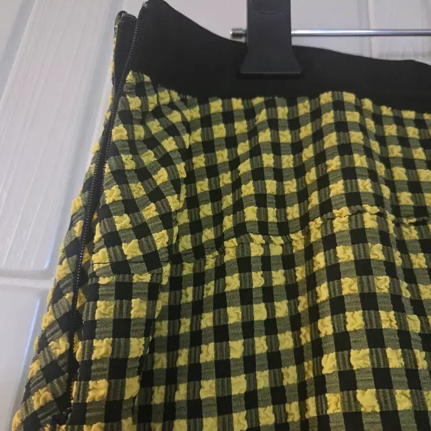 [BUNJANG] Handsome Lett Check Pattern Mermaid Line Long Skirt / 한섬 레트