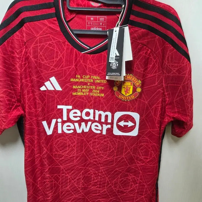 [BUNJANG] Manchester United 23-24 FA Cup Bruno Fernandes Match-Worn Style Authentic Jersey / 23-24 맨유 fa컵 브루노 올오피셜  택채 유니폼