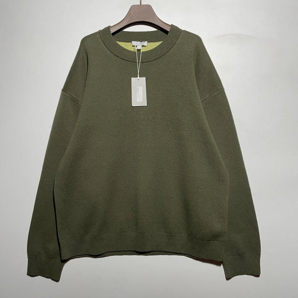 [BUNJANG] COS Olive Green Crewneck Knit Sweater / M)COS 코스 올리브 그린 크루넥 니트 판매