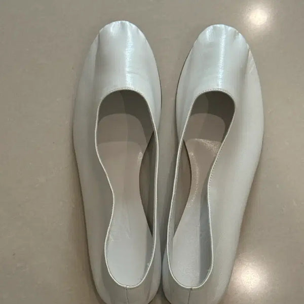[BUNJANG] MARTIANO Glove Flat Shoes White Size 37 / [MARTINIANO] Glove flat - white, 37