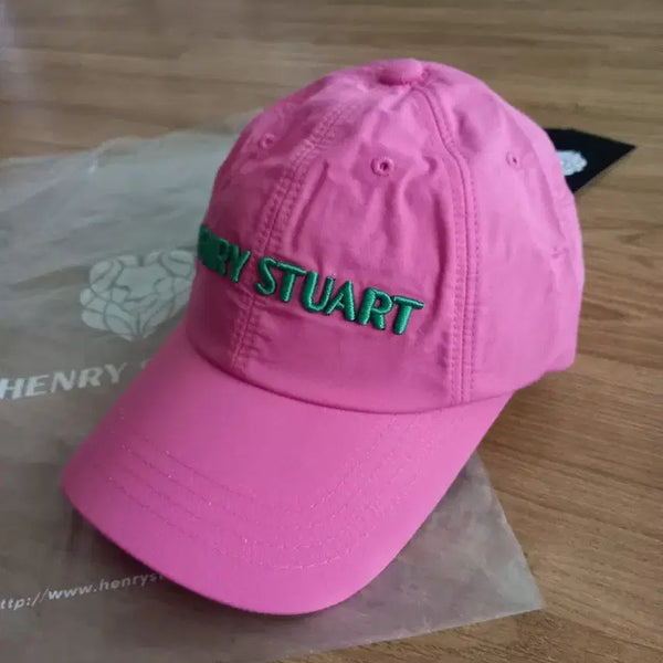 [BUNJANG] Henry Stuart Sprint Ball Cap (Free Size, Pink) / 헨리스튜어트 골프