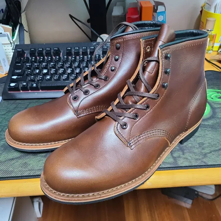[BUNJANG] Red Wing Beckman 9422 Cigar Leather Boots US 10 / 레드윙9422 벡맨 시가 280
