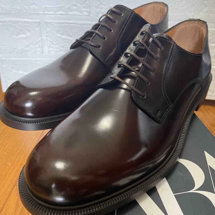 [BUNJANG] Zara Leather Derby Shoes Brown / 42)자라 레더 더비슈즈 브라운 판매