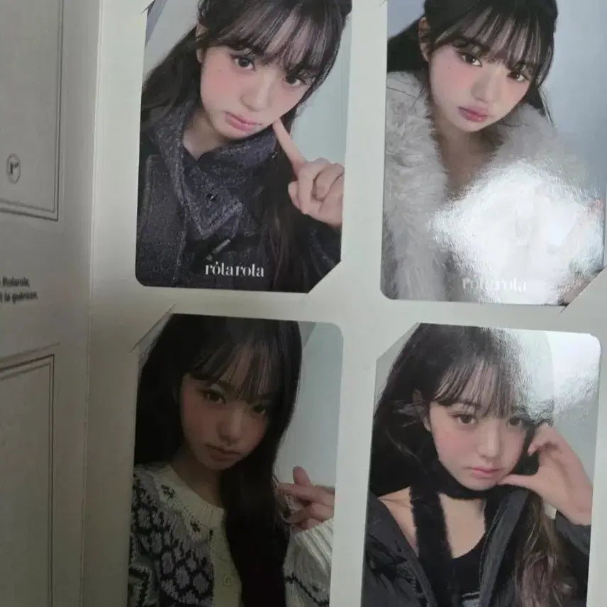 [BUNJANG] ROLRAROLA Jang Wonyoung 2025 Winter Collection Photocard / 로라로라 장원영 포토카드 2025 윈터 컬렉션