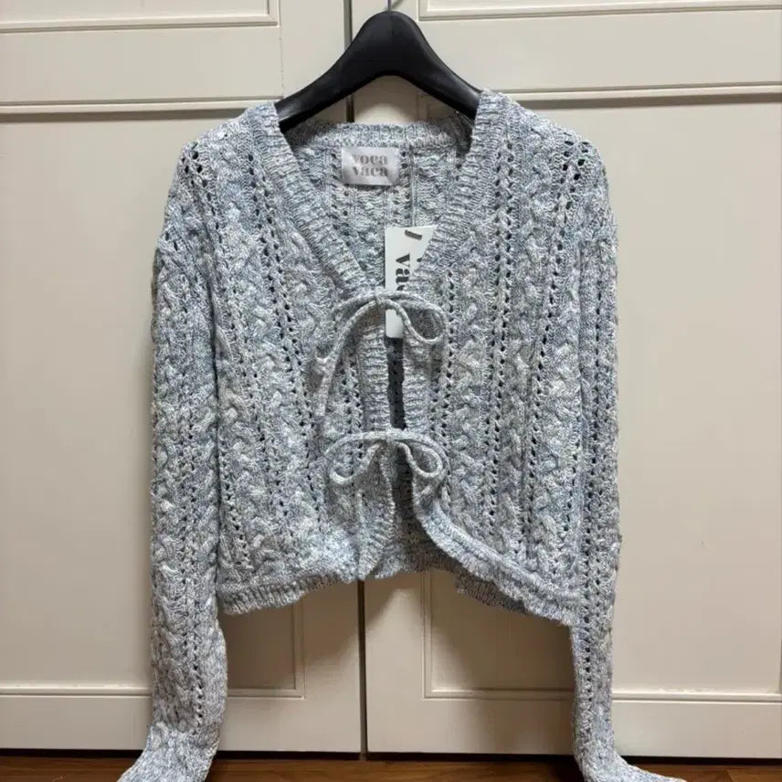 [BUNJANG] VOCA VACA Knit Cardigan Blue Free Size / VOCA VACA 니트 가디건 BL FREE (새상품)