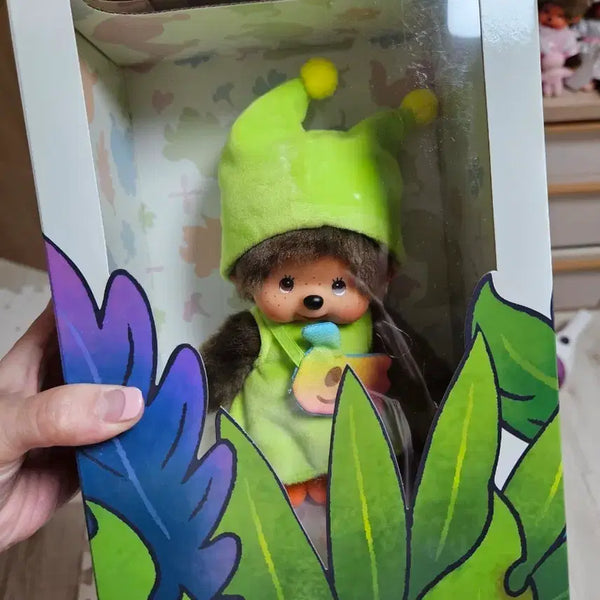 [BUNJANG] Greeny Monchhichi Doll / 그리니 몬치치