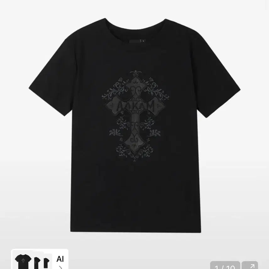 [BUNJANG] Aakam CROS2 Half Top T-Shirt / [오늘만 할인] 아캄 티셔츠 반팔 Aakam CROS2 Half Top