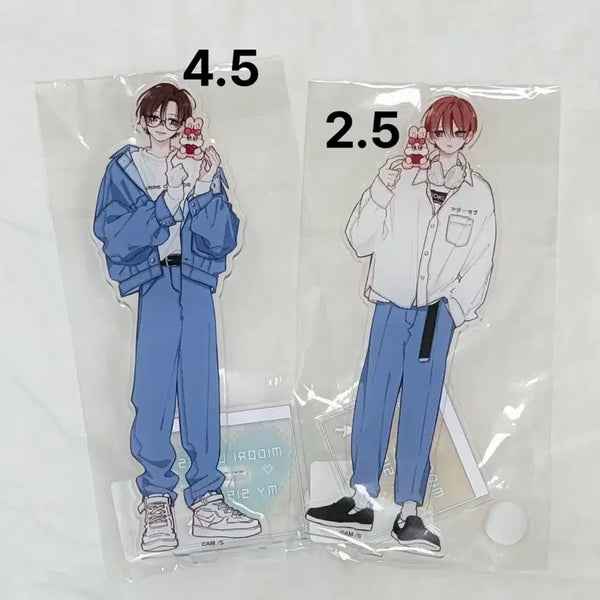 [BUNJANG] Unsealed "My Classmate Is A Midori-kun" Pop-up Store Midori & Ayame Acrylic Standee / 미개봉) 언니의 미도리군 팝업 미도리 아야메 아크릴 스탠드