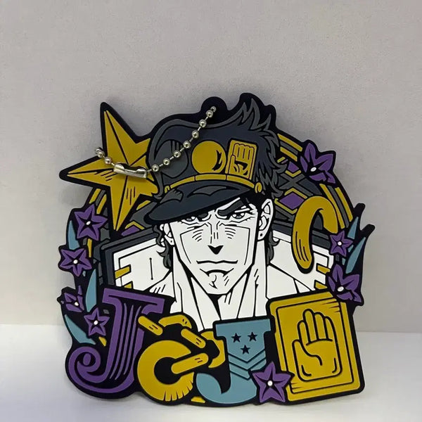 [BUNJANG] JoJo's Bizarre Adventure Jotaro Kujo Rubber Charm / 죠죠 죠타로 러버참