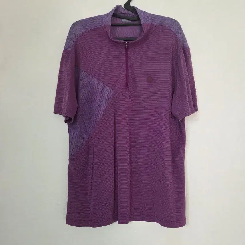 [BUNJANG] PAT Men's Half-Zip T-Shirt Size 105 / PAT 남자 반집업 티셔츠 105