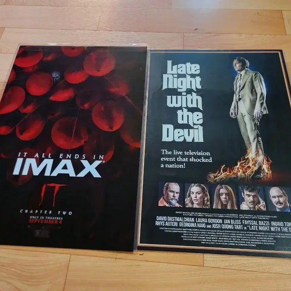 [BUNJANG] The Devil's Talk Show IT IMAX Poster / 악마와의 토크쇼 그것 아이맥스 포스터 판매합니다