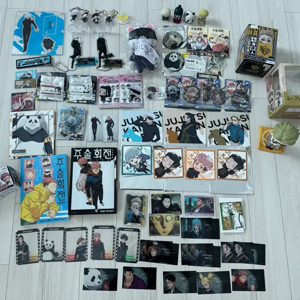 [BUNJANG] Jujutsu Kaisen Merchandise Bundle (Gojo Acrylic, Nanami Look-up POB Included) / 주술회전 굿즈 일괄 판매합니다(고죠 아크릴, 나나미 룩업 특전 O)