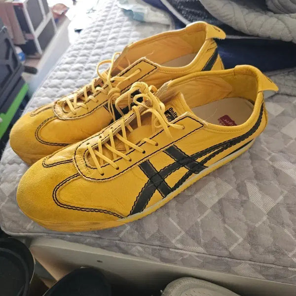 [BUNJANG] Onitsuka Tiger Mexico 66 SD Yellow Sneakers / 오니츠카타이거 멕시코66 sd 옐로우 285