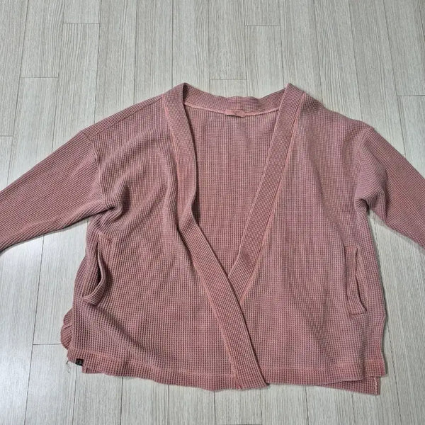 [BUNJANG] Oziz Waffle Short Hanten Redbrick / 오즈이즈 와플 숏 한텐 레드브릭