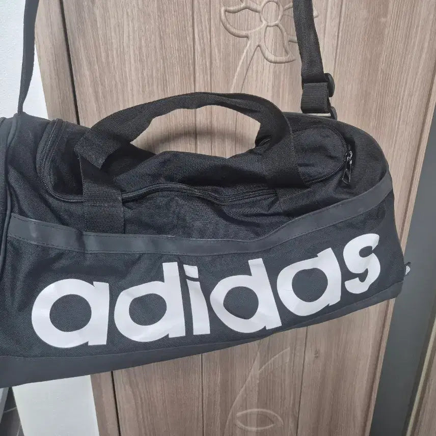 [BUNJANG] Adidas Double Bag Black / 아디다스 더블백