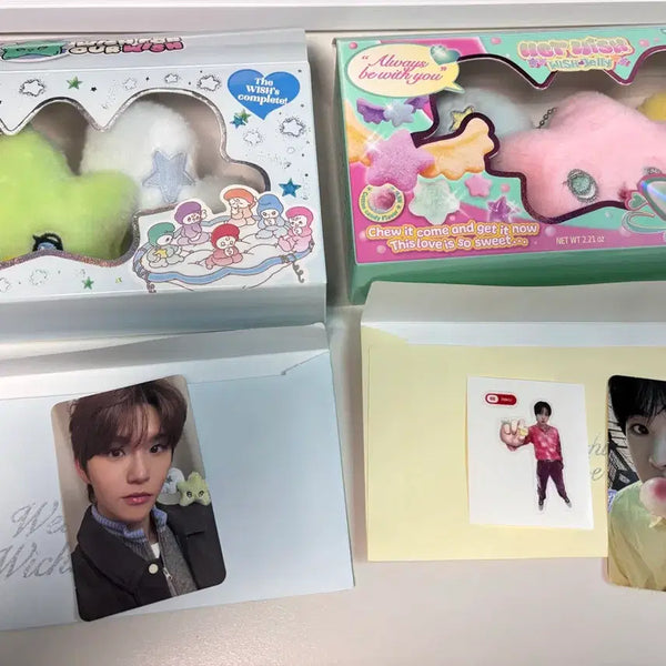 [BUNJANG] Wichu Popchu Keyring Plush Doll Bundle Set / 위츄 팝츄 키링 인형 일괄 양도