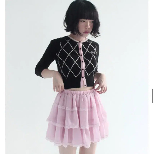 [BUNJANG] Le Monde Pepe Pump Skirt Balloon Crank Ruffneck Skirt / 르몽드페페 펌프 스커트 샤샤 캉캉치마  크랭프 러프넥 히메갸루 아이당