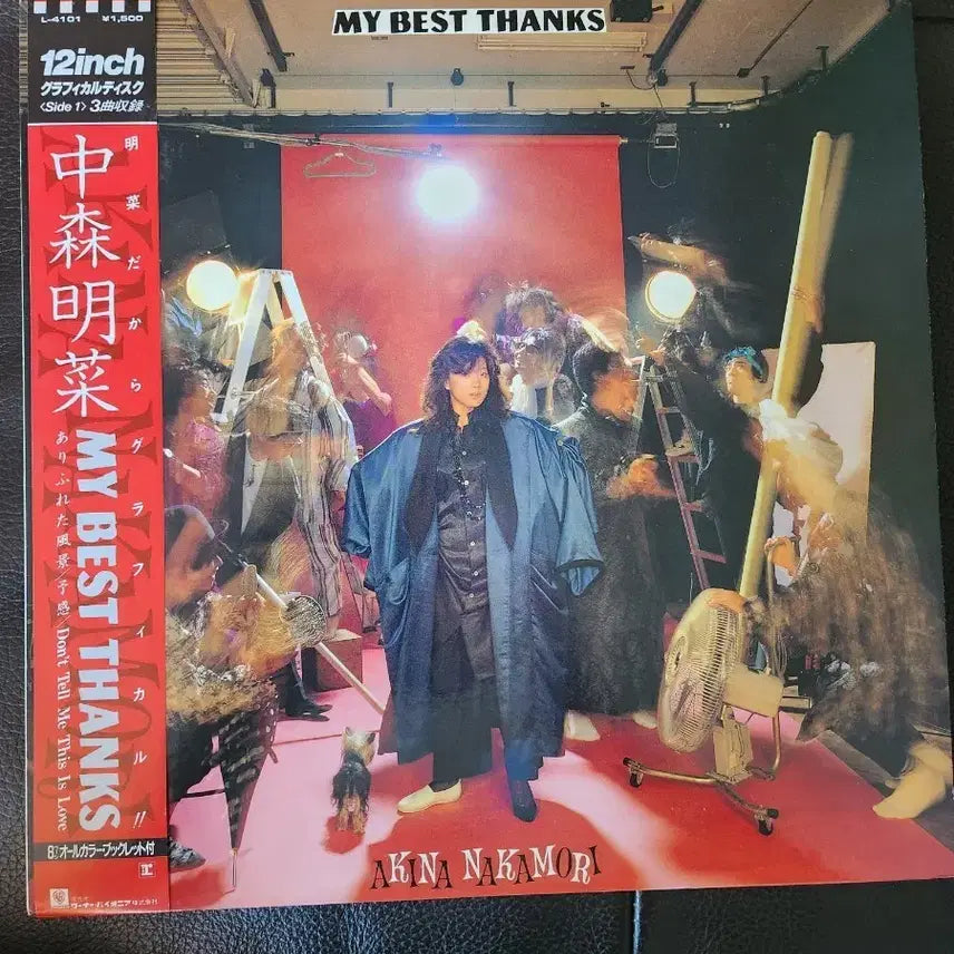 [BUNJANG] Akina Nakamori MY BEST THANKS 12-Inch EP Original Japanese Pressing / 나카모리 아키나 LP - MY BEST THANKS (12인치 오리지널