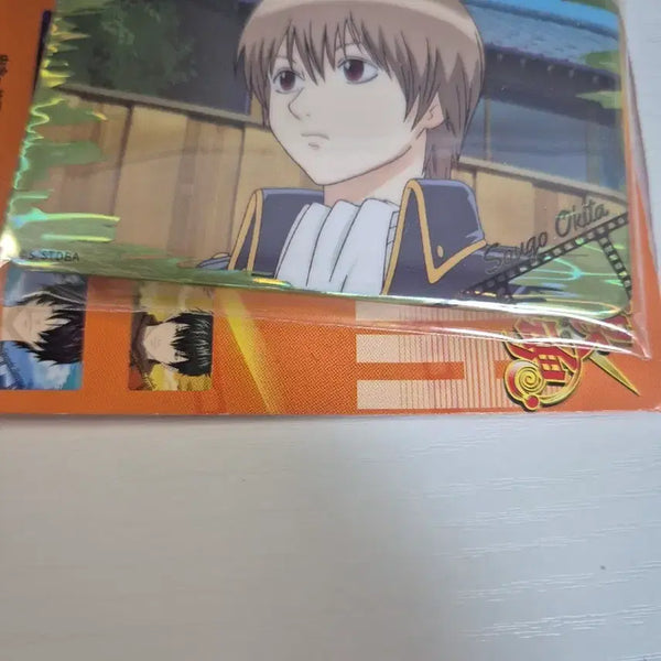 [BUNJANG] Gintama Okita Sougo Square Can Badge (Sealed) / [미개봉] 은혼 오키타 소고 사각캔뱃