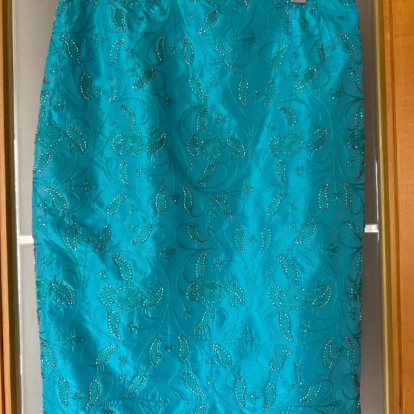 [BUNJANG] CHETTA B EVENING Silk Skirt Size 6 / (새상품) CHETTA B EVENING 실크 스커트 6