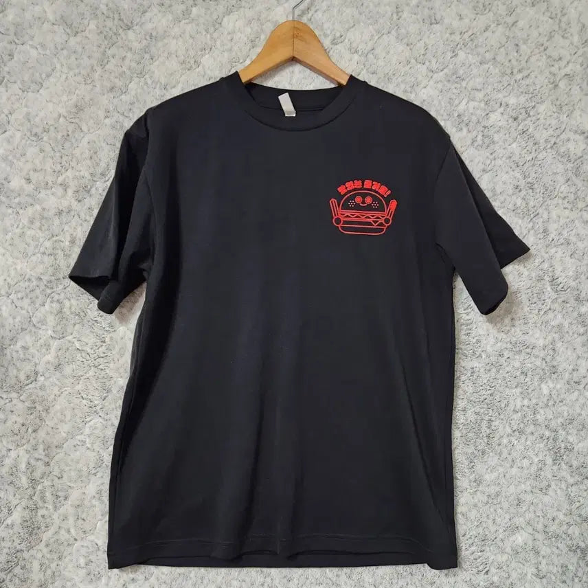 [BUNJANG] LL Glimmer Lotte Spall T-Shirt / 259B [LL] Glimmer 롯데리아 반팔 티셔츠