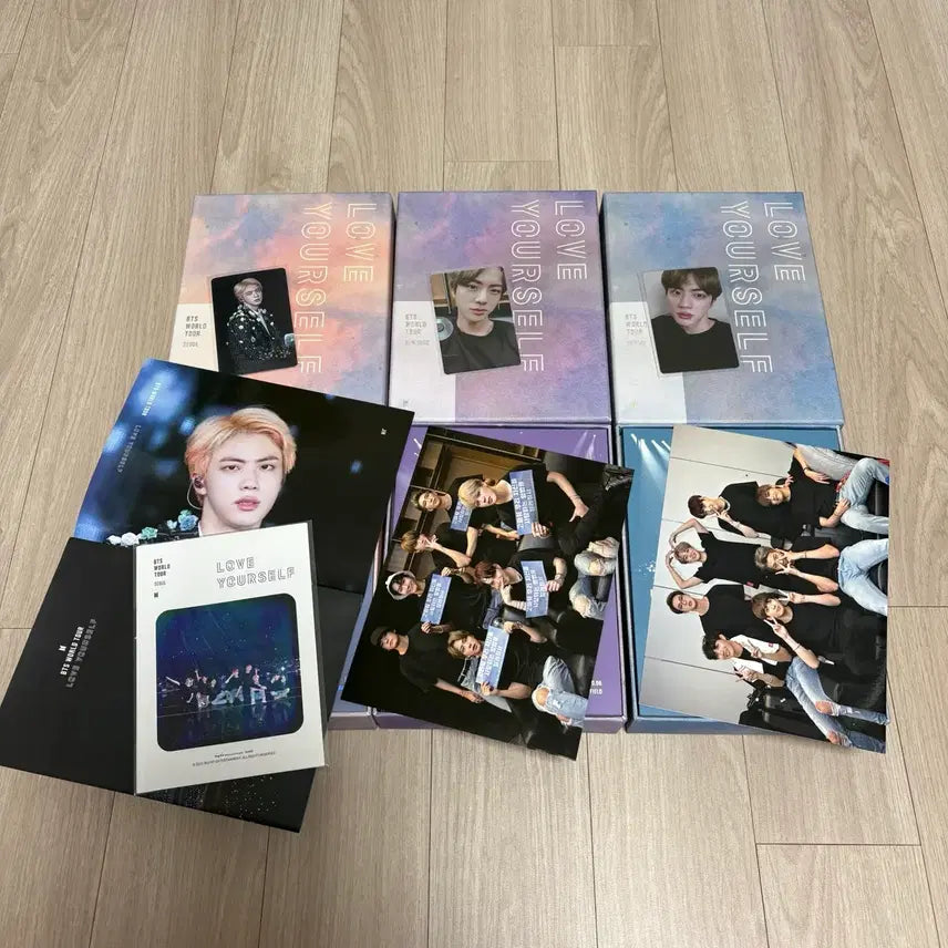 [BUNJANG] BTS Love Yourself Seoul New York Europe DVD Jin Photocard / 방탄 bts 럽셀콘 서울 뉴욕 유럽 디비디 dvd 석진 진 jin 포카