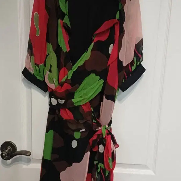 [BUNJANG] Kenzo 100% Silk Long Dress / 겐죠 실크 100% 36 반가슴45  길이95  (새)옷