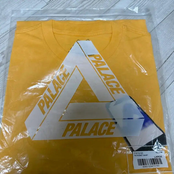 [BUNJANG] Palace Tri-Phone Short Sleeve T-Shirt / 팔라스 트라이 폰 반팔