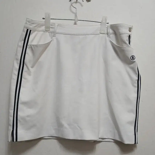 [BUNJANG] Bogner Women's White Golf Skirt Size 79 (31) / BOGNER 보그너 골프 여성 화이트 치마 스커트 사이즈 79(31)