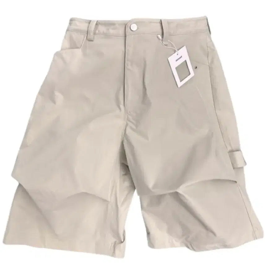 [BUNJANG] Nonnode Alpine Carpenter Shorts Beige / [3] 논노드 알파인 카펜터 쇼츠 베이지