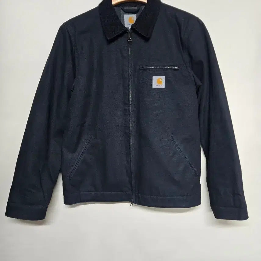 [BUNJANG] Carhartt WIP Lined Dearborn Canvas Detroit Jacket - Black, Size M / 칼하트WIP 라인드 디어본 캔버스 디트로이트 M