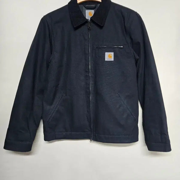 [BUNJANG] Carhartt WIP Lined Dearborn Canvas Detroit Jacket - Black, Size M / 칼하트WIP 라인드 디어본 캔버스 디트로이트 M