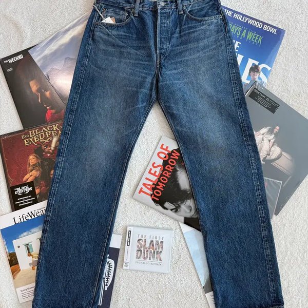 [BUNJANG] orSlow 105 2Y Wash Regular Straight Fit Jeans / 오어슬로우 105 2Y WASH JEANS(3)